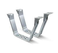 DOJA Barcelona truck step, caravan step, van side, truck, caravan, van side, Galvanised Steel 410 x 255 x 70 mm Fixed Pack 2 Entry Entry Motorhome Door Camper Accessories