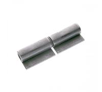 DOJA Barcelona Weld-On Door Pin Hinge - 4 Units - 12x80mm - Heavy Duty Steel Weld On Butt Hinge for Iron Doors, Weld On Gate Hinges, Wardrobe and Garage Doors, Hinge Pin for Weld On Applications
