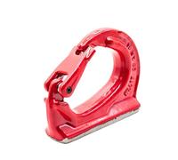 DOJA Barcelona Weld On Lifting Hook, Weld On Excavator Hook, Tonne, Lifting, Excavator, Tonne 1000kg High Capacity Weldable Load with Secure Front Latch Corrosion Resistant for Crane and...