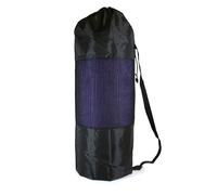 DOJA Barcelona Yoga Mat Bag - Black - Durable Lightweight Polyester Carrier 25x24,5x82cm Pilates Bag Gym Bag, Carry Bag Yoga Mat Carrier for Fitness, Gym Practice, Pilates