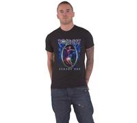 Doja Cat Men's Planet Her Cotton T-Shirt in Black | Size: Large Doja Cat Black L