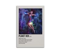 Doja Cat Planet Her Music Album Cover Music Posters for Room Aesthetic Canvas Wall Art Bedroom Print Picture Paintings for Living Room Bedroom Decoration Frame 08x12inch(20x30cm)Unframe-style-30