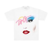 Doja Cat Unisex-Adult Doja Cat Official Serving Face Tee, White, M