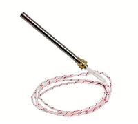 DOJA Industrial | Ignition Igniter Hot Rod Tube | Pellet Stove Heater Tube Spark Starter Plug 10mm Ø | Thread: 3/8" | 150mm Long | 280w | Wood Burner Stove Element | Heating Resistor 220v