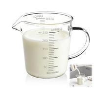 DOJASOHILMI 250ml Small Measuring Jug, Anti-Drip Spout, for Baking, Cooking, Kitchen