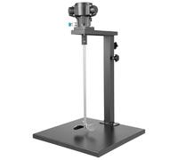 DOJBK 5 Gallon/20L Pneumatic Paint Mixer Machine, 1/4HP Air Agitator Blender Stirrer Mixing Tool, 24" to 38" Height Adjustable, 2600rpm for Industrial Barrel Ink Coating