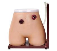 DOJBK Advanced Fistula Ostomy Nursing Model, Life Size Colostomy Ileostomy Model, Manikin Teaching Practice Model, For Nursing Medical Teaching