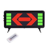 DOJBK Basketball Possession Indicator, LED Electronic Ball Control Arrow, High Brightness, Low Power Consumption, 3-Speed Remote Control, Control Distance: 10m, for Basketball Leagues, Scrimmage