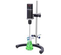 DOJBK Electric Overhead Stirrer, Lab Digital Mixer, 20/40/60L Optional, Speed Range: 100-2000 RPM, Maximum Torque (N·cm): 20/40/60, for Solid-Liquid Mixing Experiments