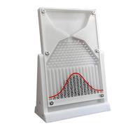 DOJBK Galton Board, 12 * 18cm Physics Lab Teaching Tool, Normal Distribution Mathematical Model, Inspire Curiosity and Enhance Learning, for Educators and Students