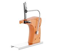 DOJBK Manual Aluminium Nail Tying Machine, Plastic Bag Tying Machine, Tie Mouth Diameter 70mm, No Nail Jam, for Supermarket Food Processing Factory, Fruit Shop