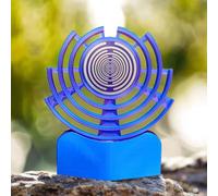 DOJBK Multi Wave Oscillator Tesla Coil, Tesla MWO Polarizing Disc, Qi Field Generator, Diameter 5 Cm/10cm, for Meditation, Spiritual Display, Taoist Culture