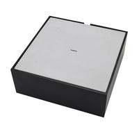 DOJBK Tabletop Fountain Indoor, Modern Sculpture of Flowing Water, Built-in Anti-Clogging Filter, Reusable, 600ml Storage Capacity, Adjustable Flow Rate, for Office, Living Room, Bedroom