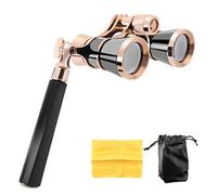 Dojimayisc Black 3X25 Opera Binocular Coated Lens Telescope Opera Glasses Coated Theater Glass Lady Glass Handle Women Gifts