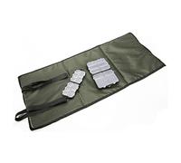 Dojimayisc Carp Fishing Quick Fish Folding Unhooking Mat Multi-Purpose Seat Cushion Protection Cushion + Fishing Fait Storage Box Set Foldable Carp Fishing Mat Kits