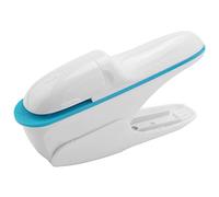 Dojimayisc No Nails Stapling Machine Mini Cute Book Stapler No Required Stapleless Stapler Paper Stapling Stapler Without Staple White
