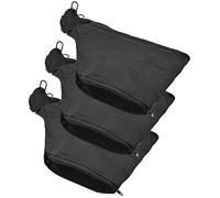 Dojimayisc Saw Dust Bag, Black Dust Collector Bag with Zipper & Wire Stand, for 255 Model Miter Saw 3Pcs