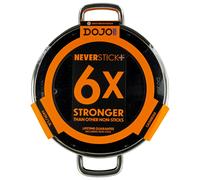 Dojo Hero Neverstick+ 3.5L Aluminium Casserole Dish - Black
