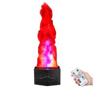 DOJOEUU 36 LED Fake Fire Flame Light, 3D Artificial Fire Flame Light with Remote Control, LED Super Bright Beads, 1.5M 1.8M 2M Flame Cloth, Fake Fire Flames Effect Light for Party(1.8m)