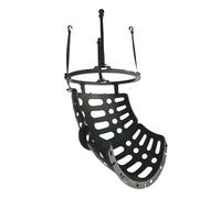 DOJOEUU Basketball Shot Returner, 360° Rotating Ball Return System with 4 Removable Hooks, Portable Basketball Return Attachment, Ball Rebounder for Adults, Teenagers, Home Practice