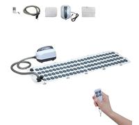 DOJOEUU Body Bubble Bath Machine, Home Surfing Massage Bath Mat, 6 Gear Adjustment, Bath Spa Massage Mat with Inflatable Pillow and Remote, Bathtub Spa Massage Mat for Loosening Tight Muscles