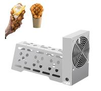DOJOEUU Waffle Cooling and Shaping Machine, Electric Egg Waffle Cooling Fan, Automatic Sensing, Stainless Steels Egg Pancake Induction Drying Machine for Home and Commercial
