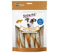 Dokas Chew Twisters - Beef Hide, Tripe & Chicken Breast (200g)