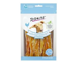 Dokas Dog Hühnerbrust in Streifen 70 g (Menge: 11 je Bestelleinheit)