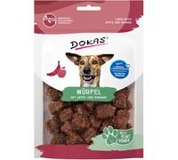 Dokas Dog Snack Cubes With Apple And Banana 5 X 105G
