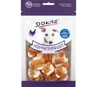 Dokas Grain Free Premium Snack with Chicken Breast for Dogs, Banana, 1 x 70 g
