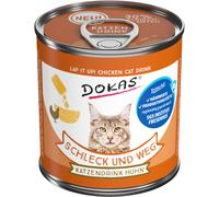 Dokas Lick and Go Cat Drink Chicken 18 x 100g (16,61€/kg)