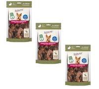 DOKAS Rabbit Interiora | Triple Pack | 3 x 100g | Natural Snack for Dogs | Contains Lung, Stomach, Liver & Heart | Snack Reward | Also Suitable for a BARF Diet