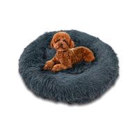 Calming Donut Pet Bed Small Size, Grey Doki Grey S