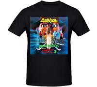 Dokken Back for The Attack Sport T Shirt for Men Crew Neck Black 3XL