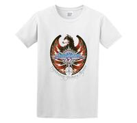 Dokken Lightning Strikes Again Hits Cool Shirt Men's Clothing White M