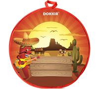 DOKKIA Tortilla Warmer Pouch 12 Inch Microwavable Cloth Fabric Insulated Bag Holder Server to Keep Taco Warm for an Hour Chilli Pepper Sunburst Guitar Cactus Desert