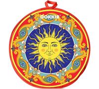 DOKKIA Tortilla Warmer Taco 12 Inch Insulated Cloth Pouch - Microwavable Use Fabric Bag Servers to Keep Food Warm (12 Inch, Sunsburst Mandala Paisley Bohemian)