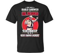 DOKO Buford T Justice Men Smokey and The Bandit Cotton Soft Shirts Graphic Unisex Tee Shirt Black 3XL