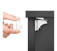 Dokon Child Safety Magnetic Cupboard Locks, 2Keys & 10Locks, Bonus Instruction Video, Easy Install in Seconds, Baby Safety Locks for Cabinets and Drawers, No Screws or Drilling