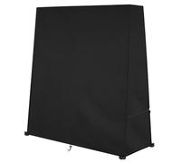 Dokon Table Tennis Table Cover Outdoor Waterproof Ping Pong Table Cover with Adjustable Straps, Windproof Anti-UV Heavy Duty 420D Oxford Fabric Table Tennis Covers for Outdoor/Indoor, 165×70×185cm