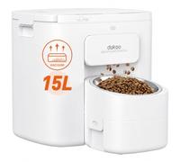 Dokoo Automatic Dog Feeder for Large Breeds, 15L/63 Cups Vacuum-Sealed