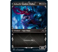 Dokuchi Shadow-Walker (Ninja Frame) (foil) | Kamigawa: Neon Dynasty