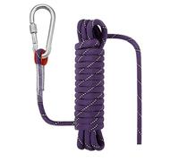 Dokumaru Outdoor Rope for Marine, Hunting, Boating, Fishing, Rafting, Camping, Hiking, Anchor, Mooring, Floating, Dock Lines, Kayak, Canoe, Rescuing, Knotting Practice 5/16 in x 15 ft Purple
