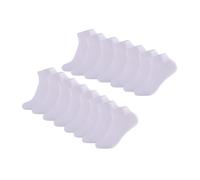 DOLAFO 15 Pairs Disposable Ankle Trainer Socks for Men and Women, Reusable Running Socks Travel Hotels, UK3-9