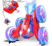 Dolanus Toys for 3-8 Year Old Boys: Remote Control Cars Stunt Car Toys Gifts for Age 4 5 6 7 8 9 10 11 12 Years Old Kids Birthday Presents Toy for Toddler Spider RC Stunt Cars Boys Car Toys