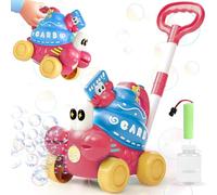 Dolanus Toys for 3-8 Year Old Kids: Bubble Machine Bubble Lawn Mower for Toddlers Birthday Gifts for 3 4 5 6 7 8 Year Old Boys Girls Bubble Blowers Indoor Outdoor Garden Pool Party Toys (Red)