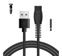 Dolaso 12 V pour Chargeur Rasoir Lame, Compatible Avec QP2724, QP2824, QP2734, QP2834, MG5910, MG9520, S3145, S7885, S7887, S5884, X3053, X3001, X5004, X 5012 Durable, Portable Avec Brosse