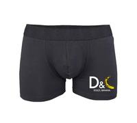 Dolce And Banana Mens Black White Boxers Funny Fashion Trend Style Phrase Saying Valentine's Boyfriend Girlfriend Husband Wife Spouse Fruit Gift Present (Small, Black)