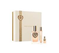 Dolce and Gabbana Devotion Women's Fragrance Gift Set - 3.3oz, 0.33oz, 0.17oz EDP Spray, Splash