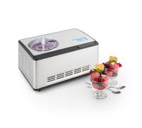 Ice Cream Maker 2 Litre LCD Kitchen Timer Touch Control 180W Sorbet Yoghurt Home